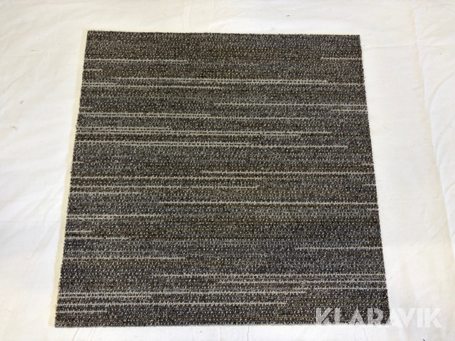 Textilplattor 50x50 46 kvm Blå/Brun