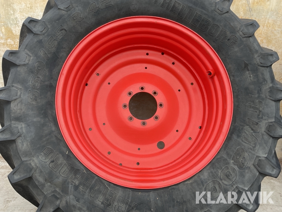 Traktordäck med fälg Trelleborg TM800 2st  650/65R42