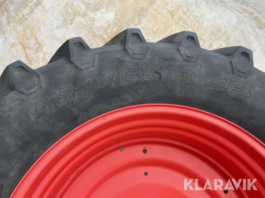 Traktordäck med fälg Trelleborg TM800 2st  650/65R42