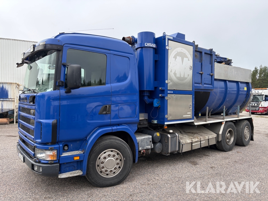Torrsug Scania R114 GB6x2*4na 380 med sugarm