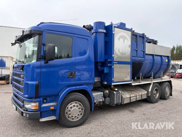 Torrsug Scania R114 GB6x2*4na 380 med sugarm