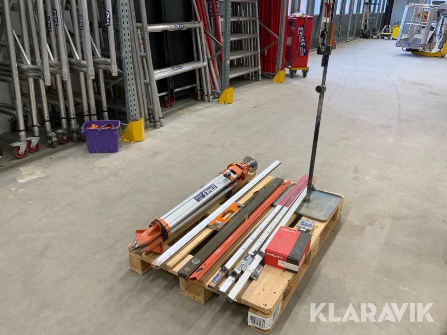 Laserstativ och mätinstrument Tamo