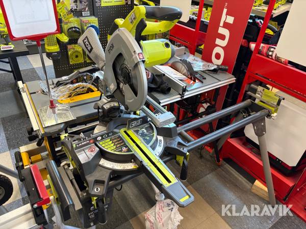 Kap/gersåg Ryobi EMS254L inkl arbetsbord RLS01