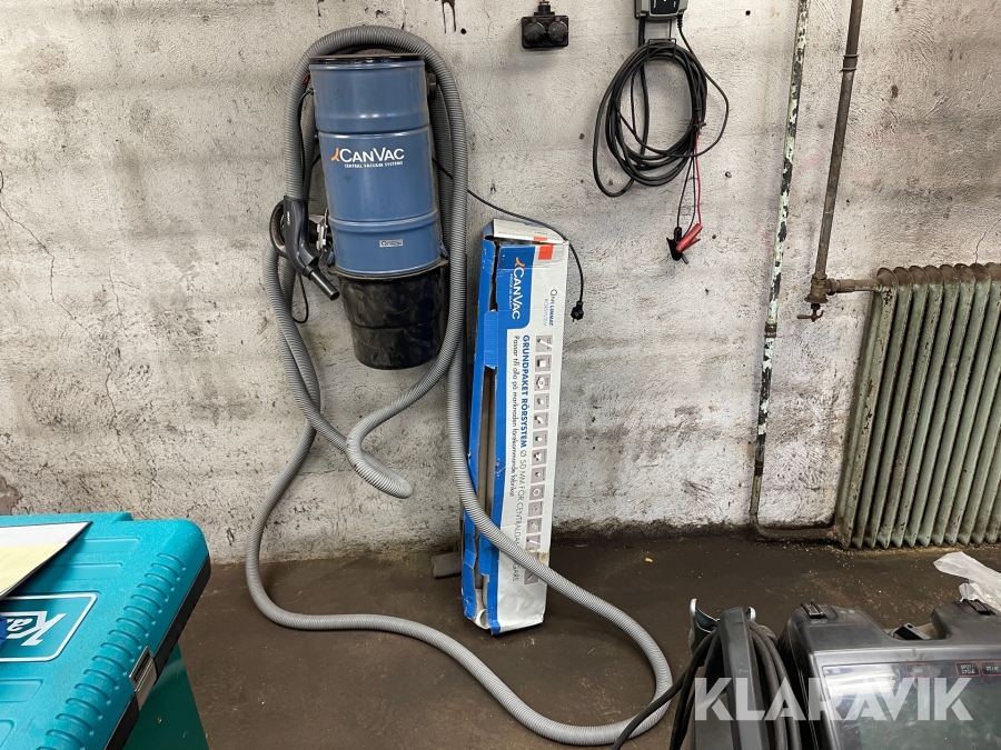 Centraldammsugare Canvac