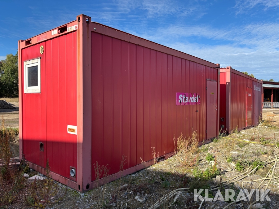 Personalmodul WC & Duschbod Containex OMTD4 2st stål