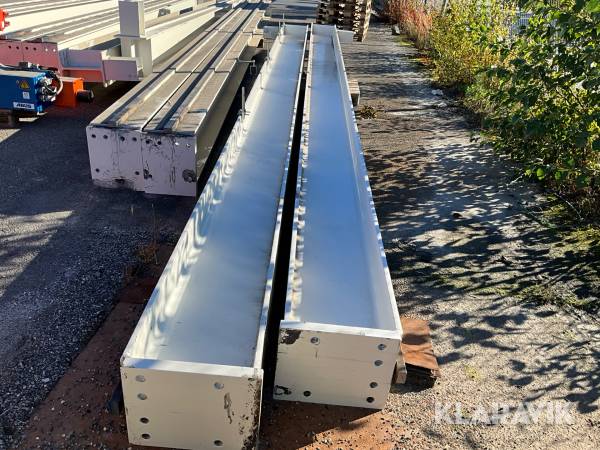 Åkbana H-balk till travers 2 st