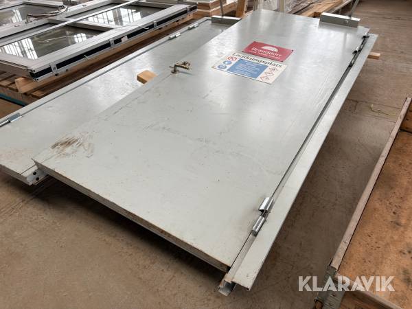 Dubbel branddörr Interdoor 1610x2450mm