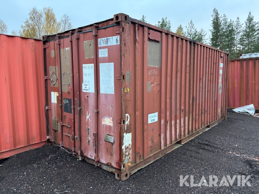 Container 20 fot med dieseltank