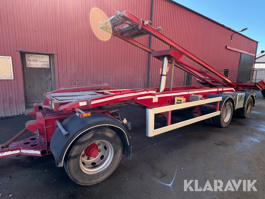 Lastväxlarvagn CMT PT12-20 med tipp