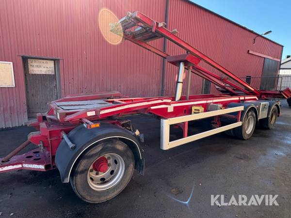 Lastväxlarvagn CMT PT12-20 med tipp