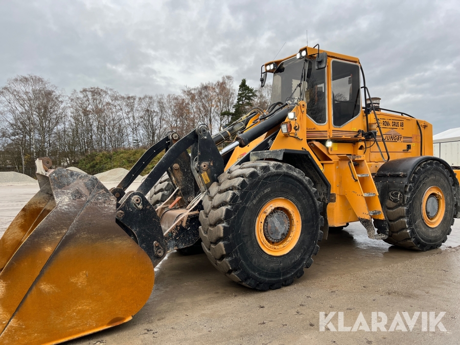Hjullastare Ljungby Maskin L30 med skopa