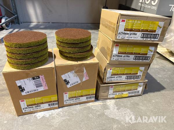 Diamantrondeller 3m för golvputs