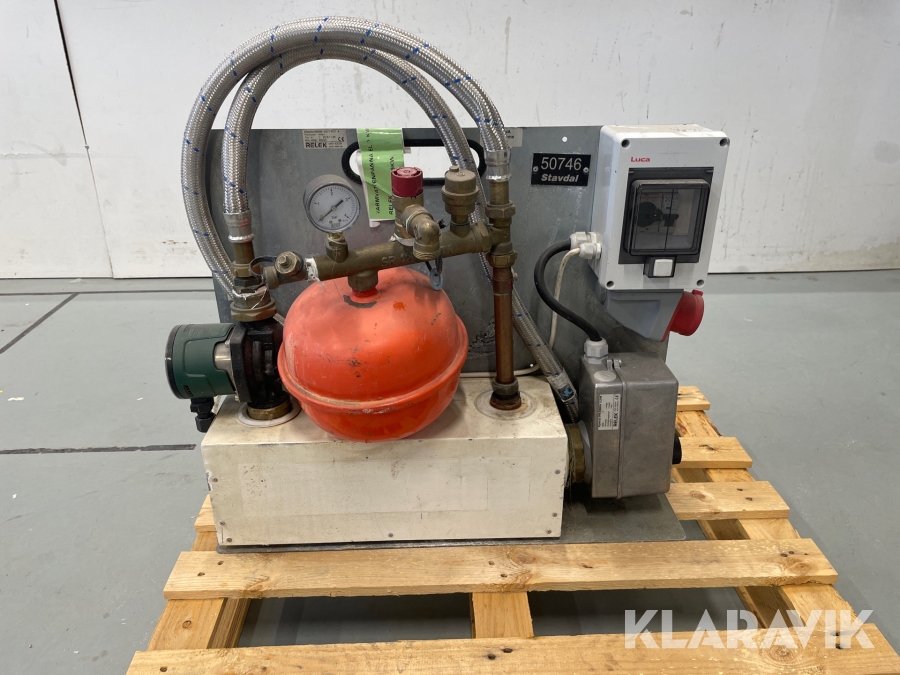 Varmvattenpanna Relek Golvvärme 9kw