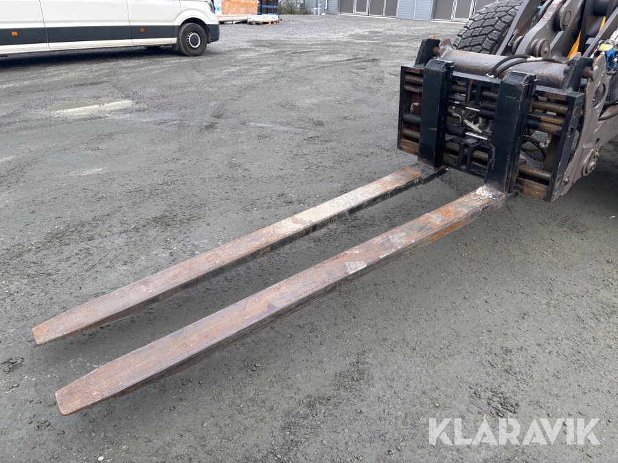 Hydrauliska pallgafflar Stora BM med förlängningsgafflar