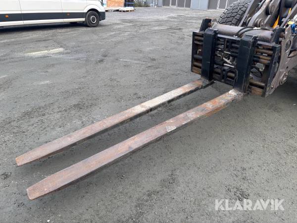 Hydrauliska pallgafflar Stora BM med förlängningsgafflar