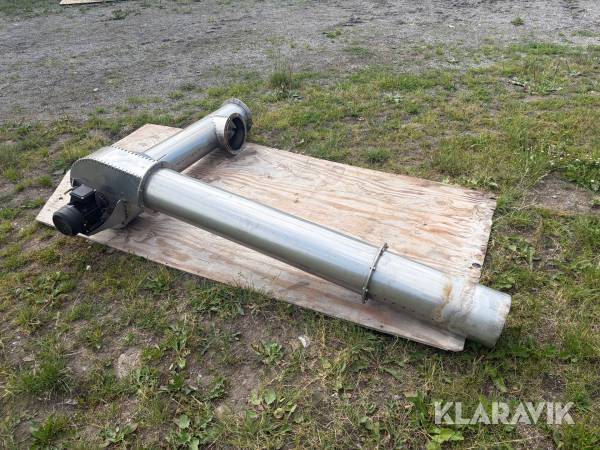 Rökgasfläkt rostfri
