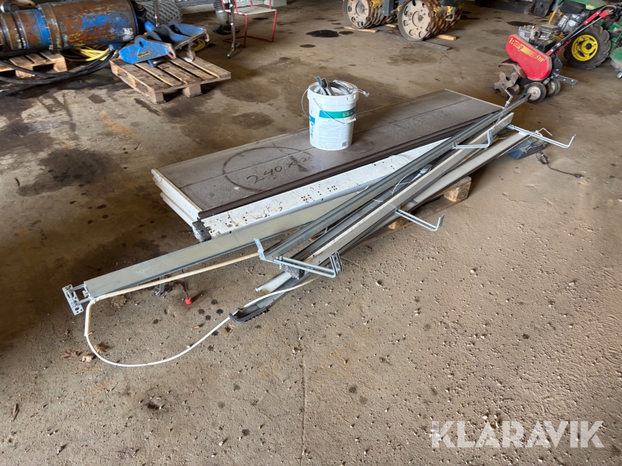 Garageport Hörmann Promatic 2 med motor 2.4 x 2.4