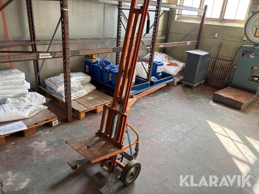 Hydraulisk lyftvagn Persöner