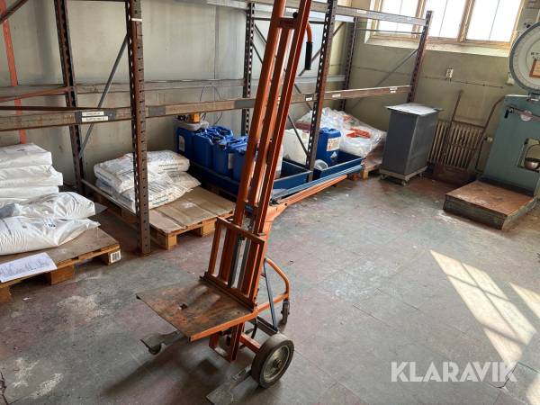 Hydraulisk lyftvagn Persöner