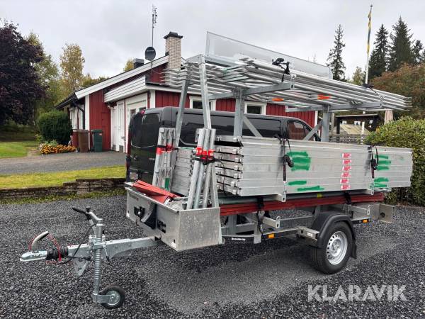 Byggställning Altrad Villapaket 3 -komplett med ställningstrailer