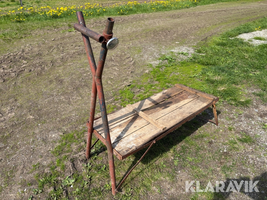 Klippstol för får