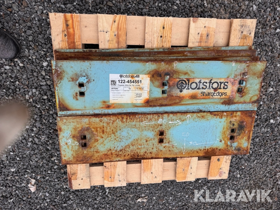 Slitstål Olofsfors Hardox 26 st