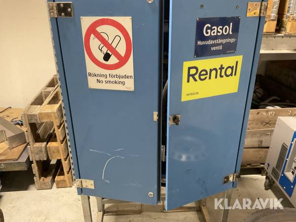 Förångarskåp gasol Amgas C9006