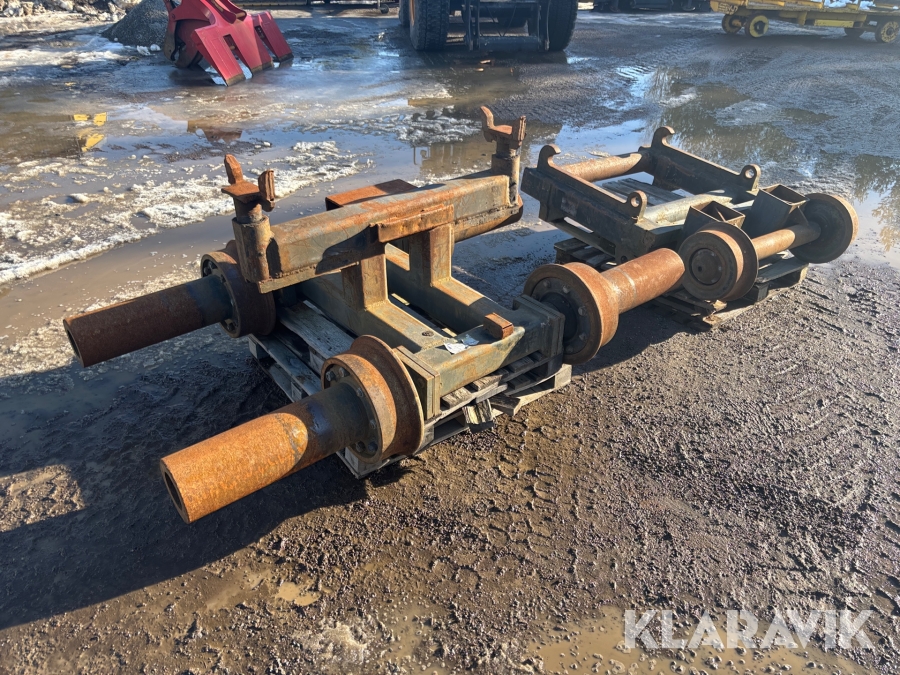 Smalspårsutrustning till Huddig