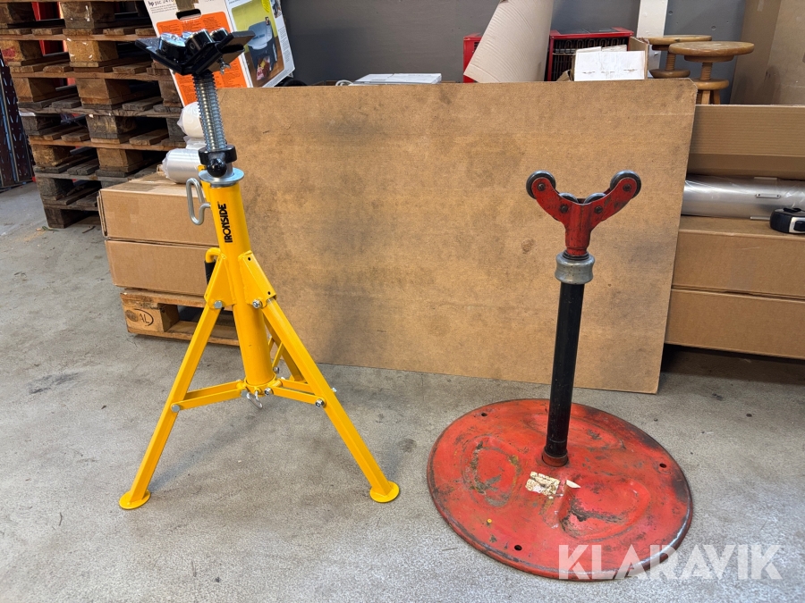 Parti med rörstöd Ironside 900kg