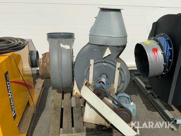 Ventilationsfläkt 2st