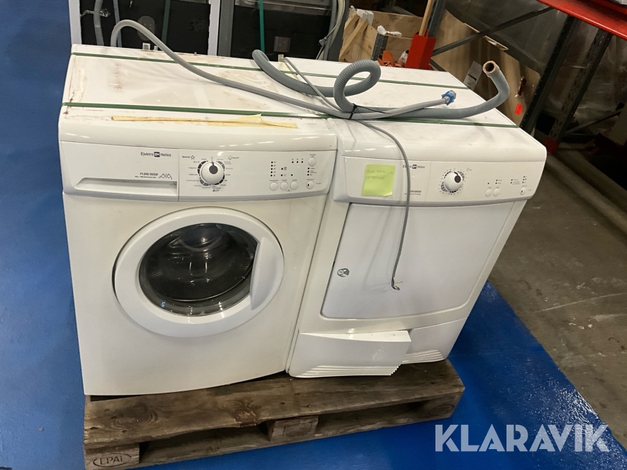 Tvättmaskin och torktumlare Elektro-Helios