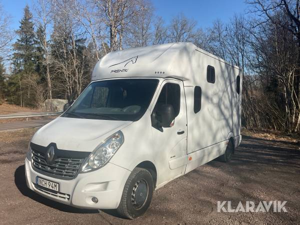 Hästtransport Renault Master