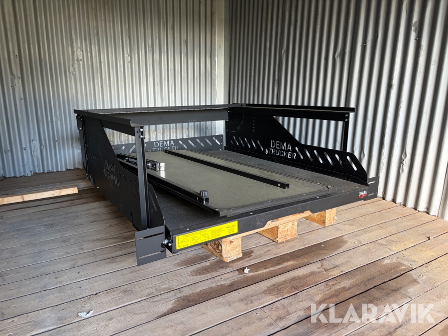 Utdragbar flaksläde Dema Trucker Heavy 600