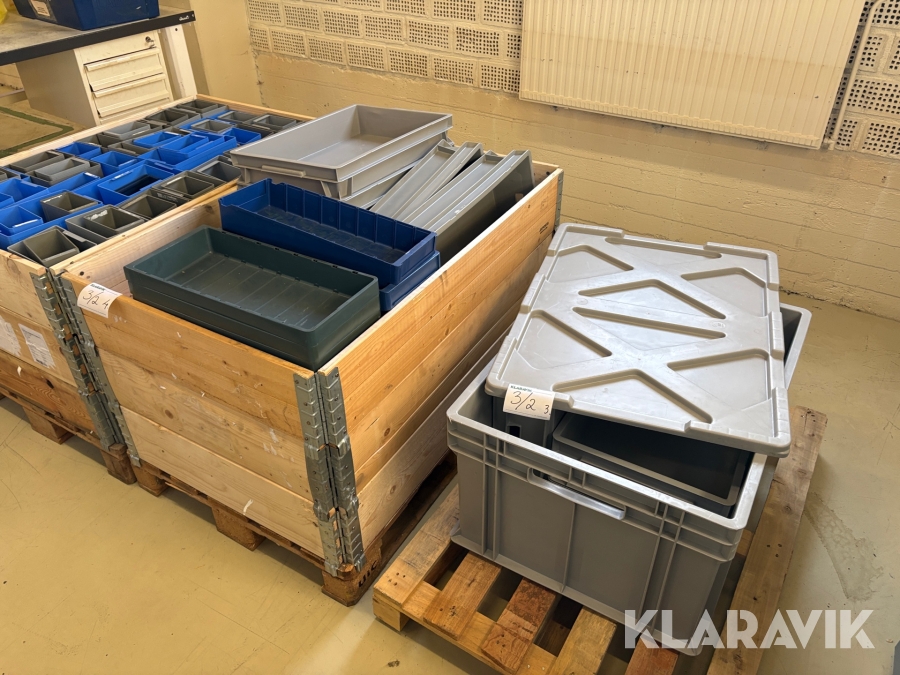 Förvaringslådor parti