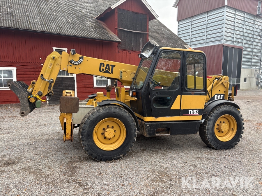 Teleskopslastare CAT TH63