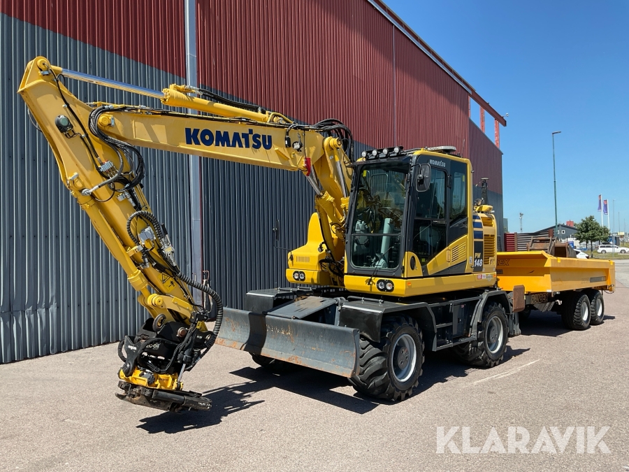 Hjulgrävare Komatsu PW 148