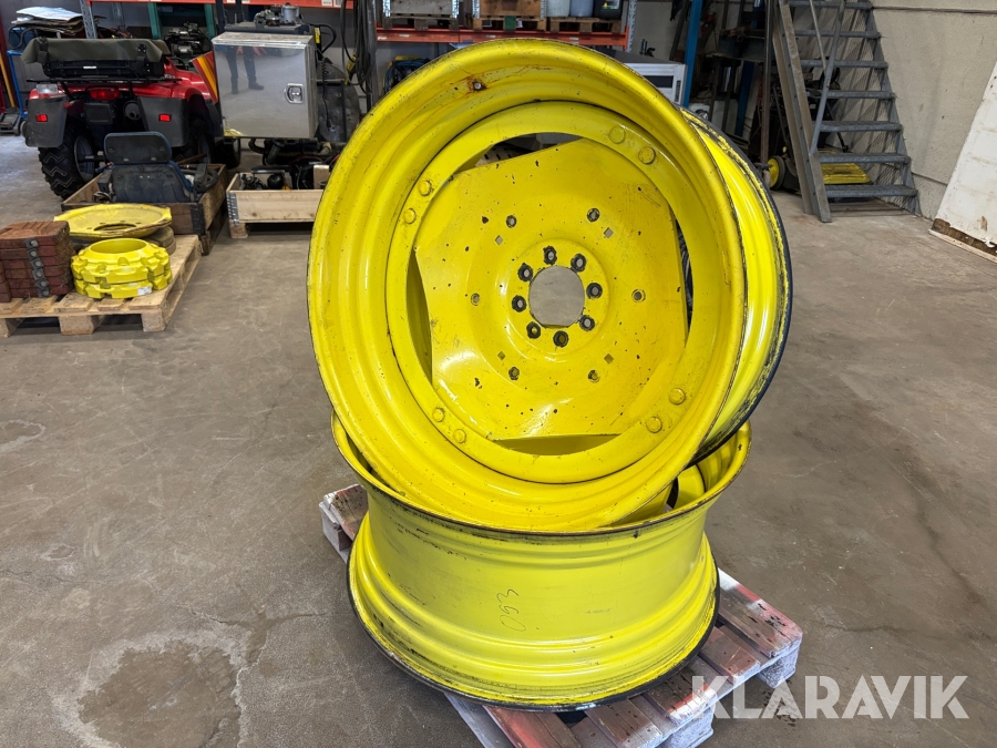 Fälgar delbara John Deere DW18Lx38 2st
