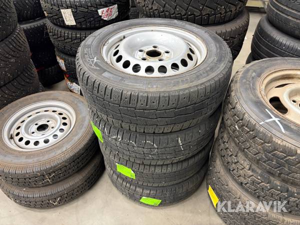 Kompletta hjul Michelin 205/65R16C 4st