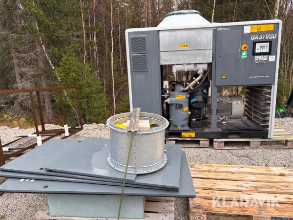 Kompressor Atlas Copco GA 37 VSD