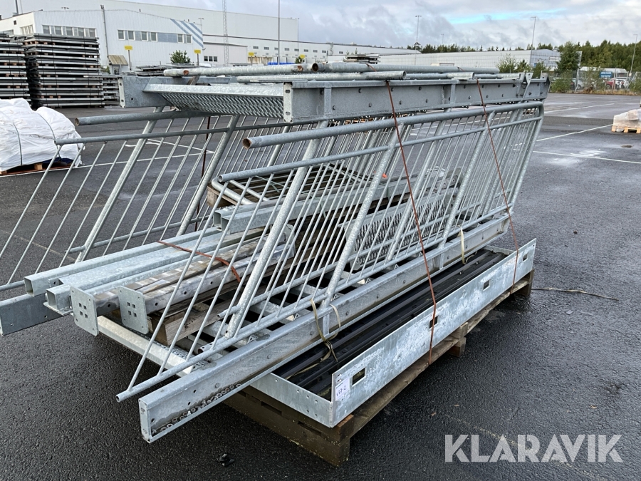 Brand och evakueringstrapp