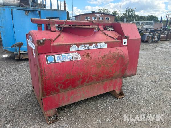 Dieseltank ABG 1500 liter