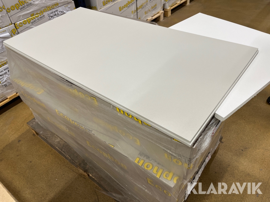 Akustikplattor Ecophon Focus E T24 30st / 21,6 kvm