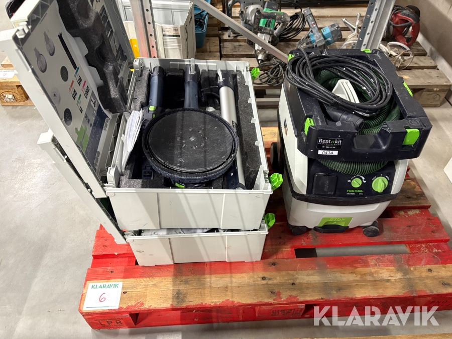 Paket med Festool maskiner Festool