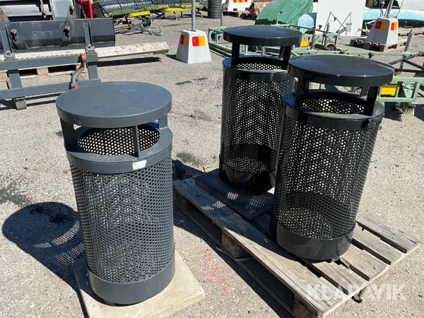 Skräpkorg Lappset 3 st