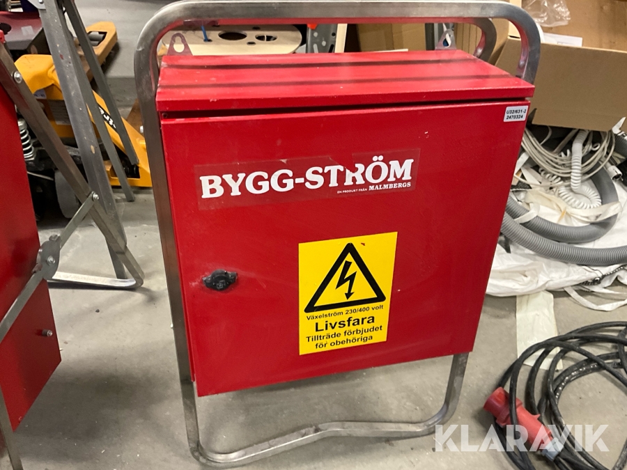 Elcentral Malmbergs Bygg-ström U32