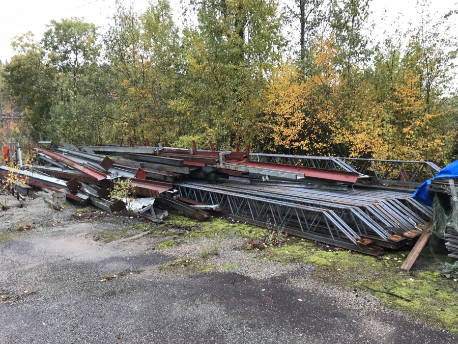 Stålhall / Fackverkstakstolar 11 st 