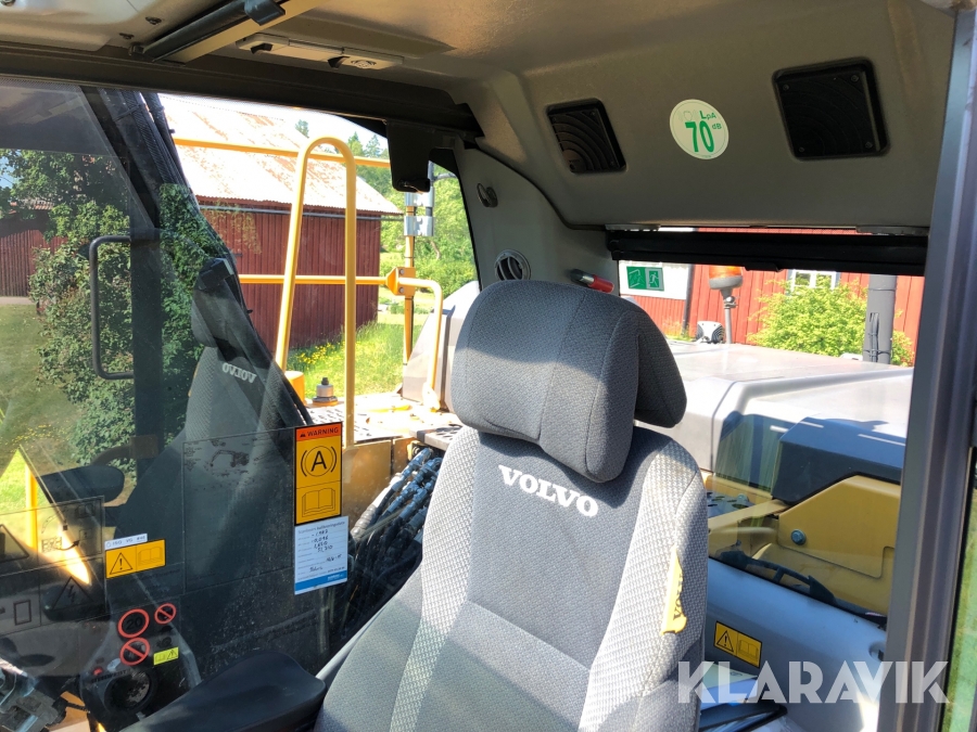 Grävmaskin Volvo EW160E Tiltrotator grävsystem