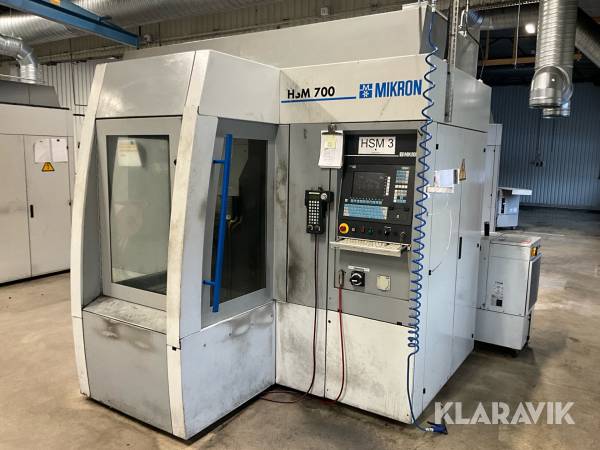 CNC fräsmaskin Mikron HSM 700 HS Plus