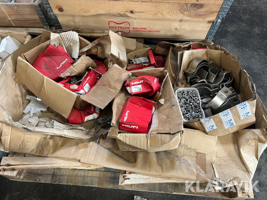 Betongskruv & infästningsmaterial Hilti rostfritt