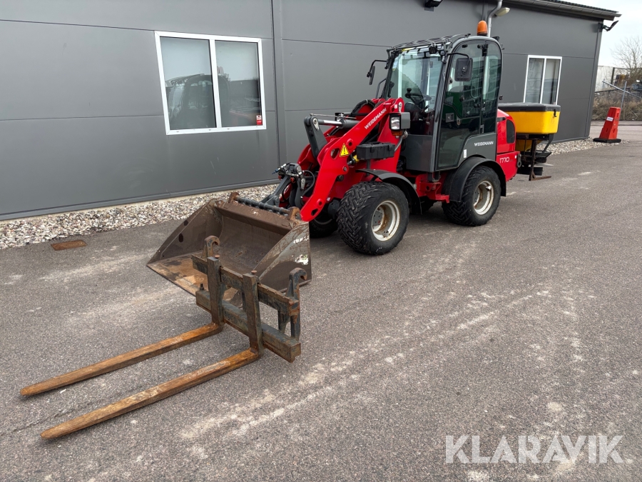 Hjullastare Weidemann 1770 CX50 vinterutrustad